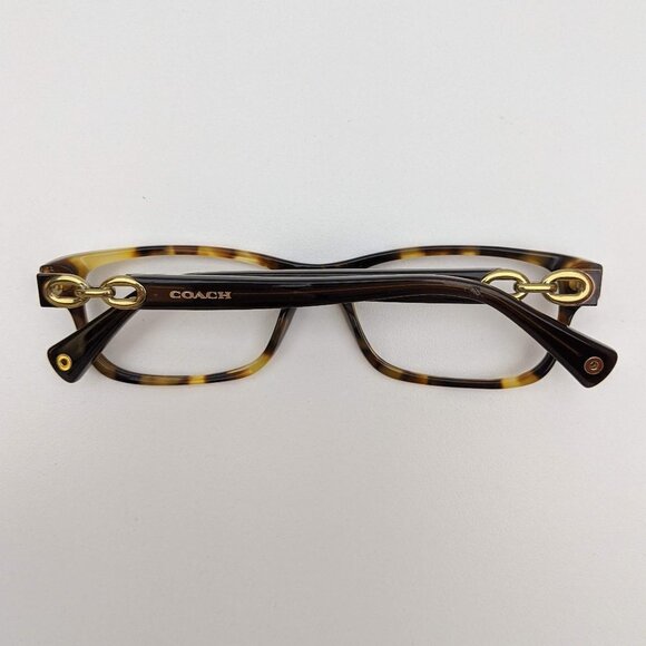 🕶️Coach HC6052 Fannie 5238 Eyeglasses 52/16 135 /KAK826🕶️ - Picture 2 of 6